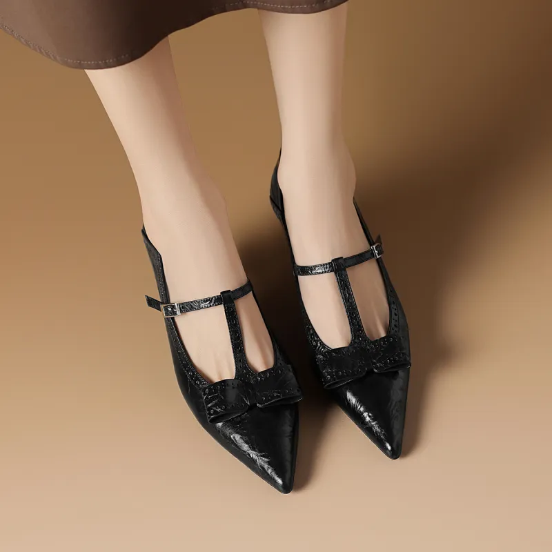 Rosa Bianca Slim Heel High Heels 5.5cm Women's-3