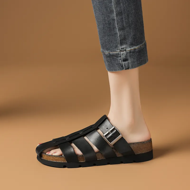Rosa Bianca Wrap toe Slippers Women's-4