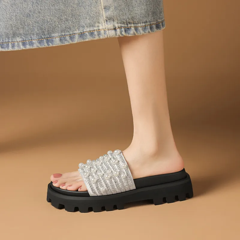 Rosa Bianca Slide Slippers Women's-14