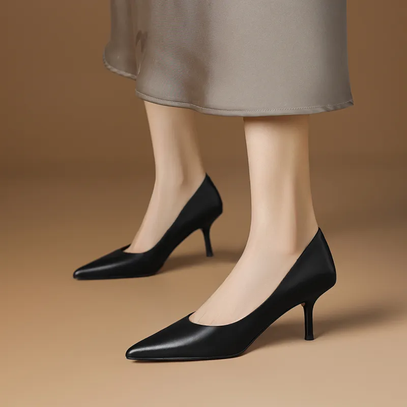 Rosa Bianca Slim Heel High Heels 6.5cm Women's-1