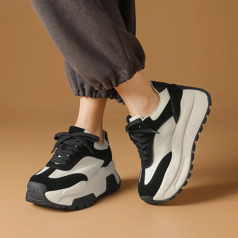 Rosa Bianca Low-Top Chunky Sneakers Women's-3