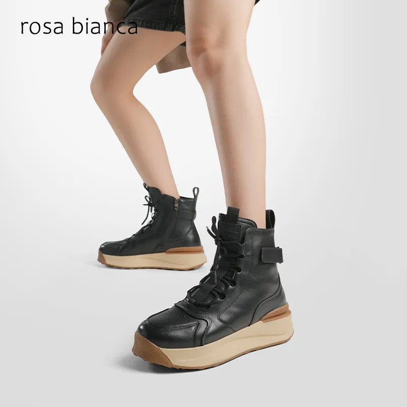 Rosa Bianca Warm And Wear-Resistant Short Snow Boots Women's-1