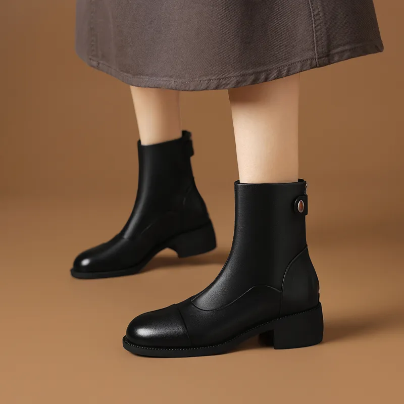 Rosa Bianca Ankle Boots 4.4cm Women's-1