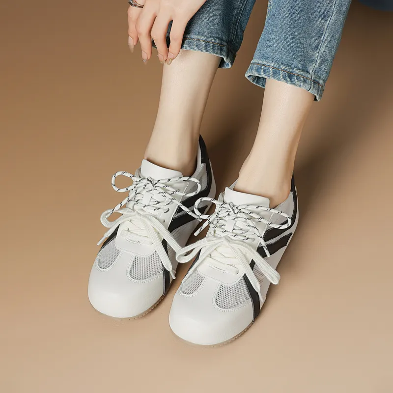 Rosa Bianca Height Increasing Low Top Casual Shoes Women's-9