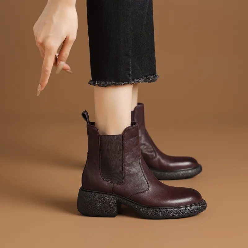 Rosa Bianca Short Chelsea Boots Women's-13