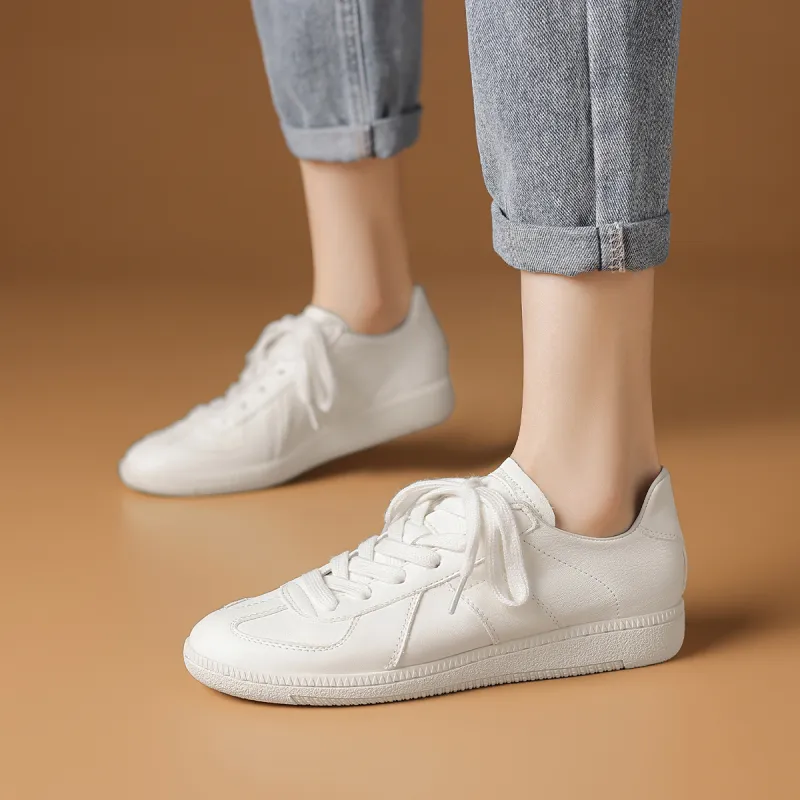 Rosa Bianca Abrasion-Resistant Slip-Resistant Low-Top Skateboard Shoes Women's-2