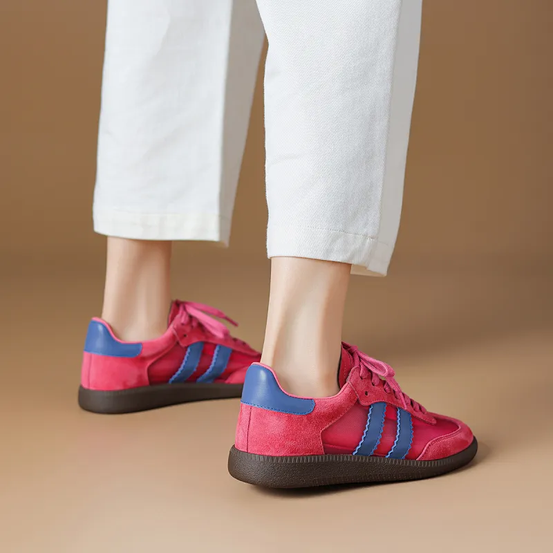 Rosa Bianca German Army Trainers Lightweight Low Top Skateboard Shoes Women's-13