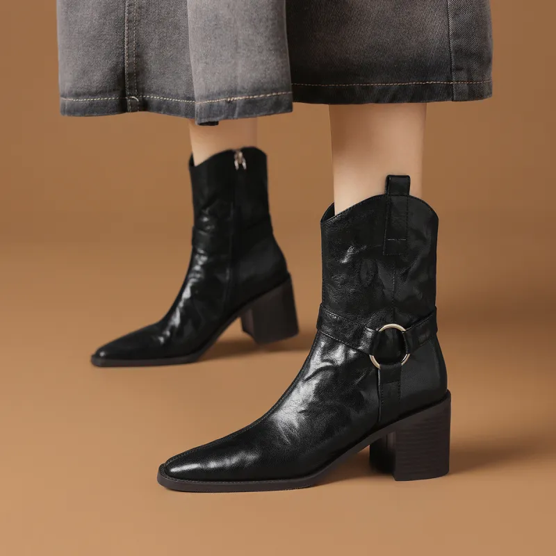 Rosa Bianca Ankle Boots 6.6cm Women's-1