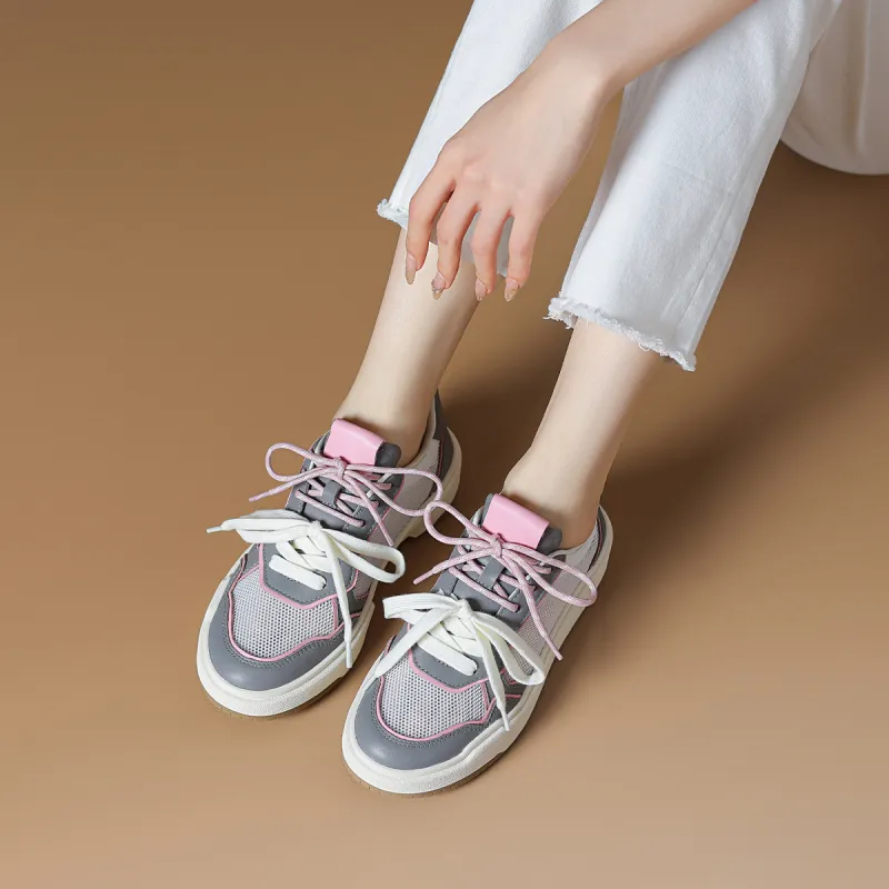 Rosa Bianca Lightweight And Breathable Low Top Skateboard Shoes Women's-9