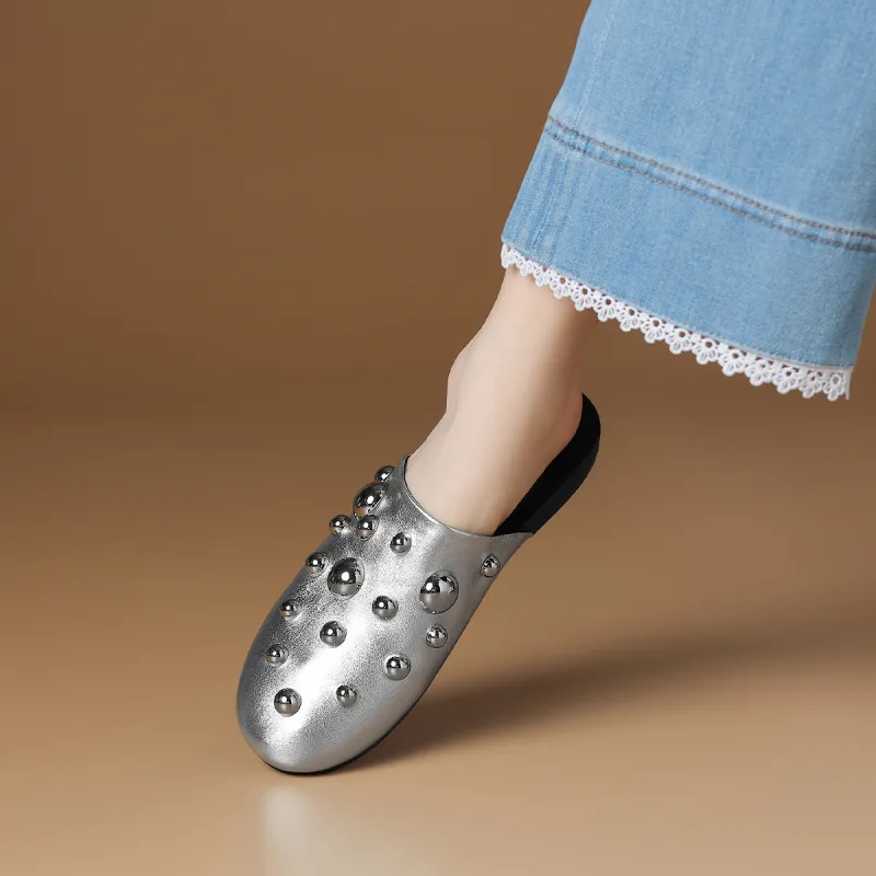Rosa Bianca Closed Toe Slippers Women's-4