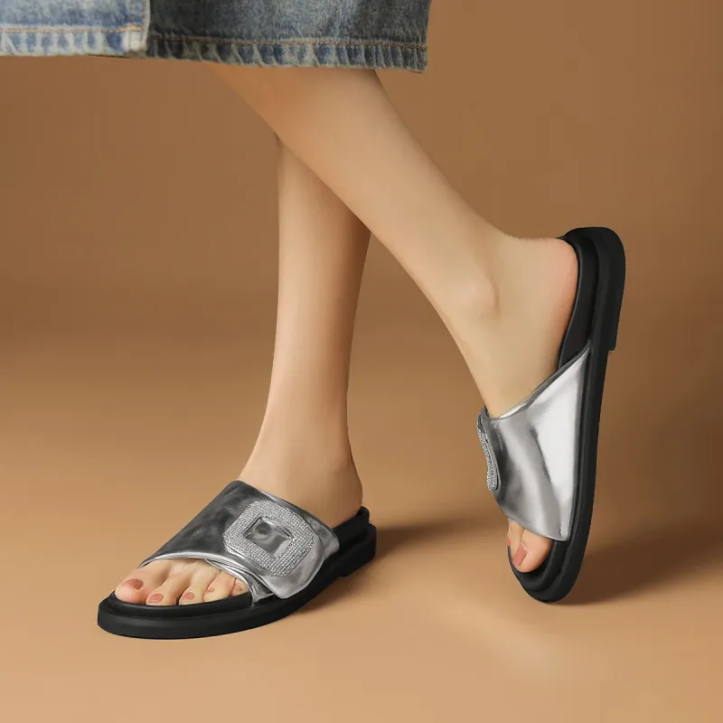 Rosa Bianca Slide Slippers Women's-13