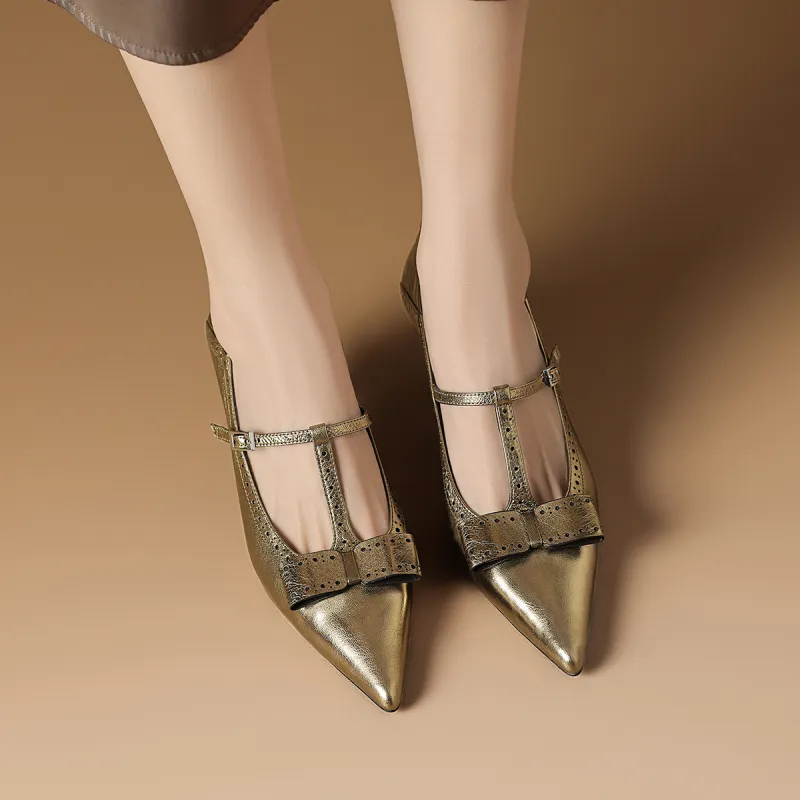 Rosa Bianca Slim Heel High Heels 5.5cm Women's-10