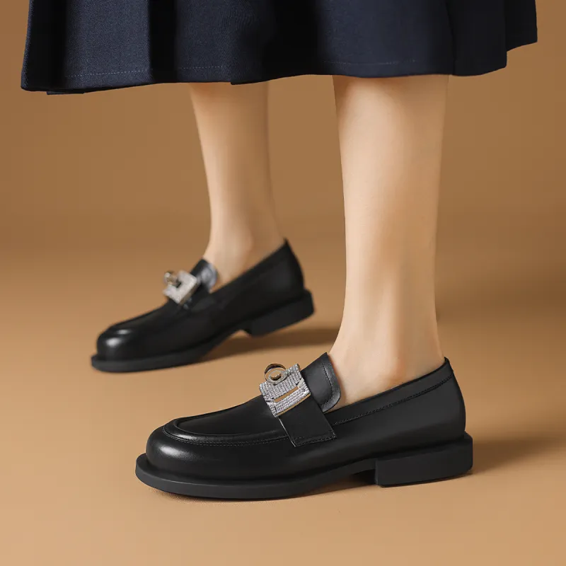 Rosa Bianca Loafers Women's Ecru/Black-10