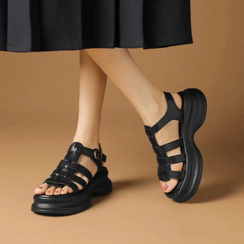 Rosa Bianca Roman Sandals 5cm Women's-3