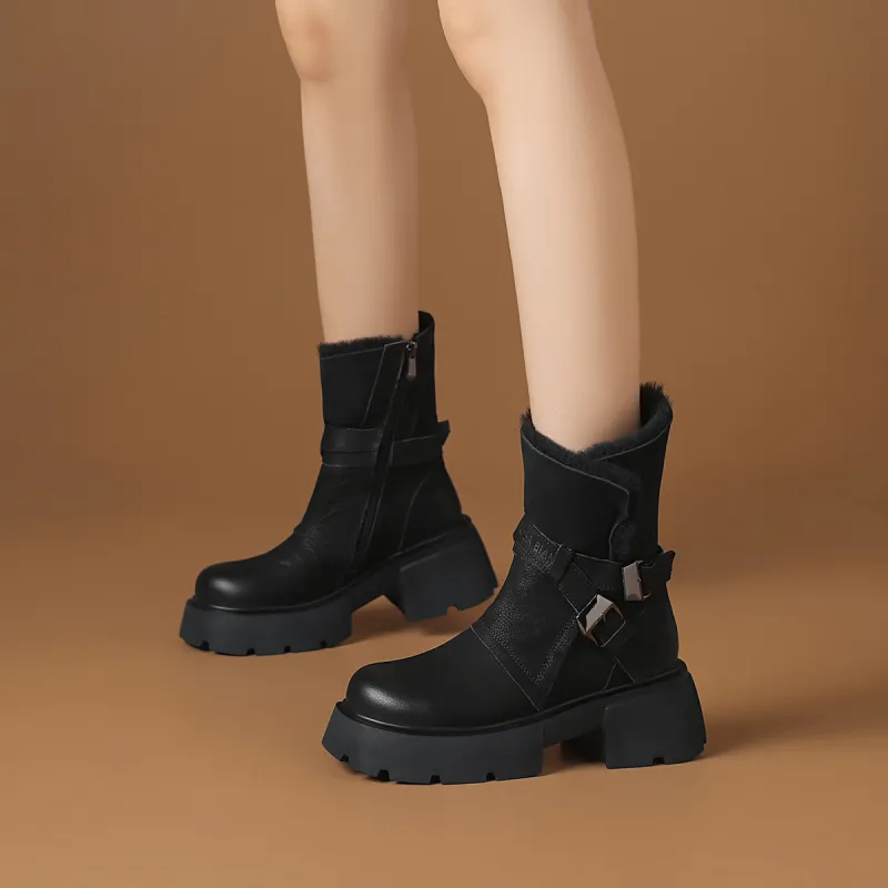 Rosa Bianca Ankle Boots 5.5cm Women's-4