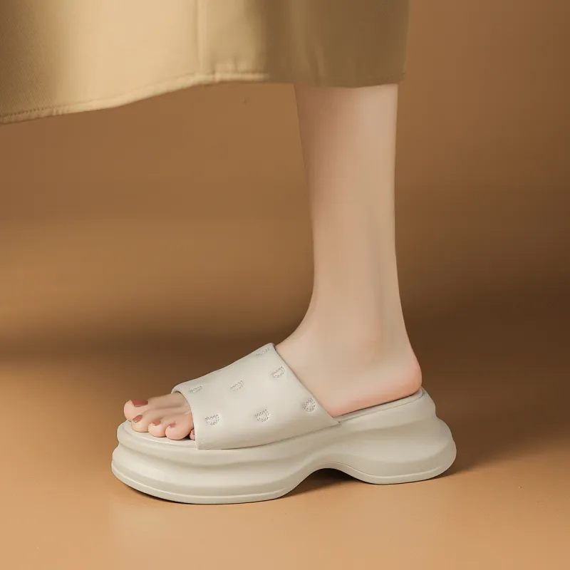 Rosa Bianca Slide Slippers Women's-5