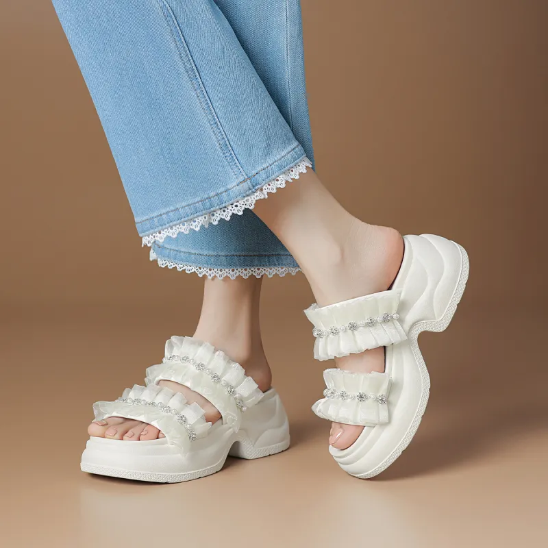 Rosa Bianca Slide Slippers Women's-4
