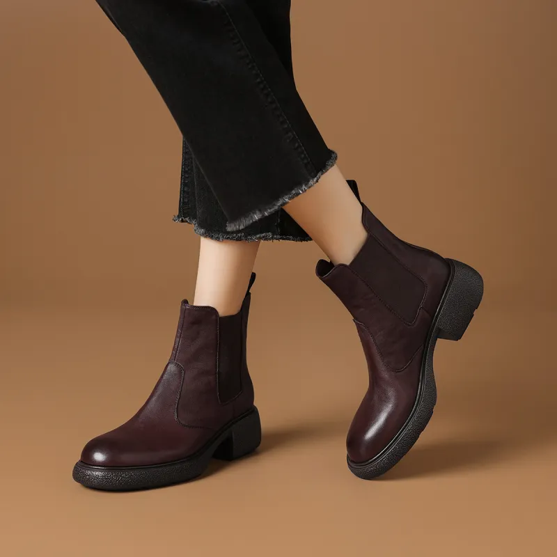 Rosa Bianca Short Chelsea Boots Women's-10