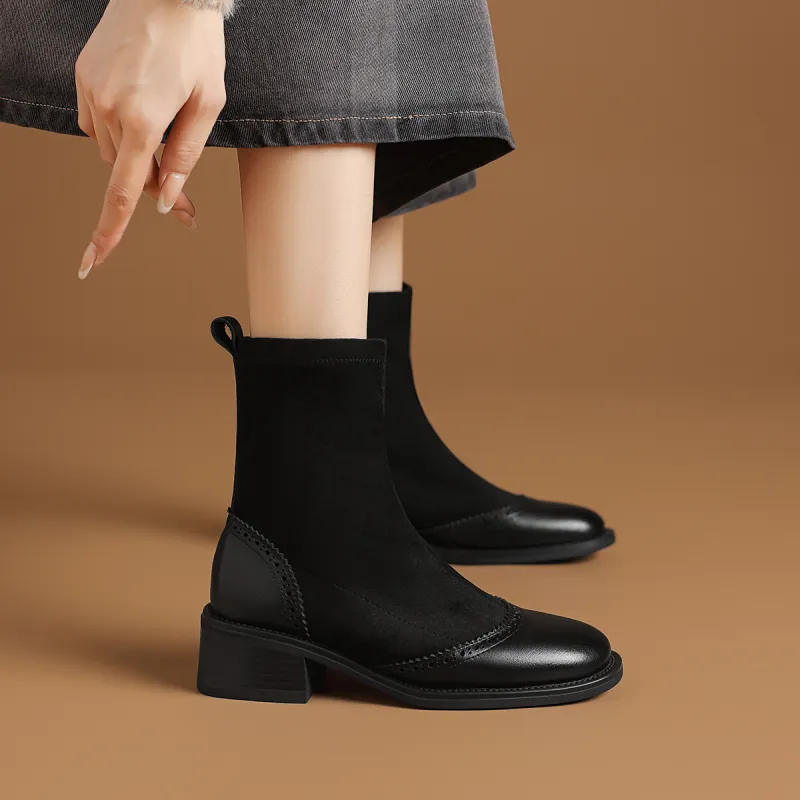 Rosa Bianca Ankle Boots 4.2cm Women's-6