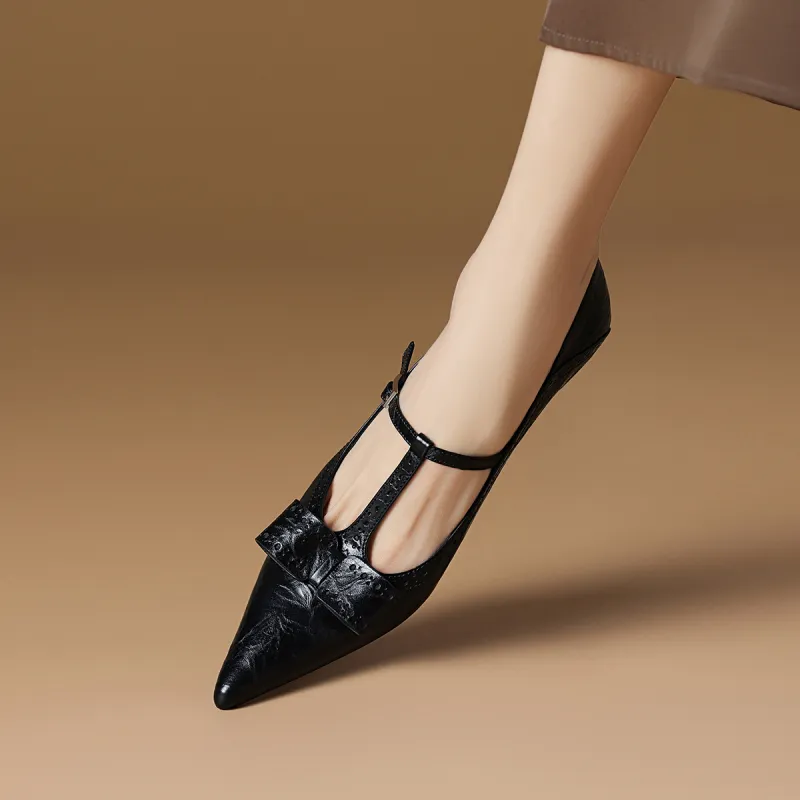 Rosa Bianca Slim Heel High Heels 5.5cm Women's-6