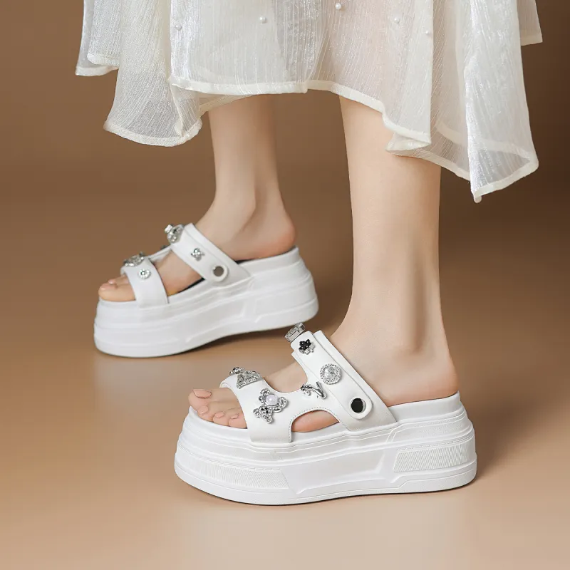 Rosa Bianca Abrasion Resistant Slide Slippers Women's-1