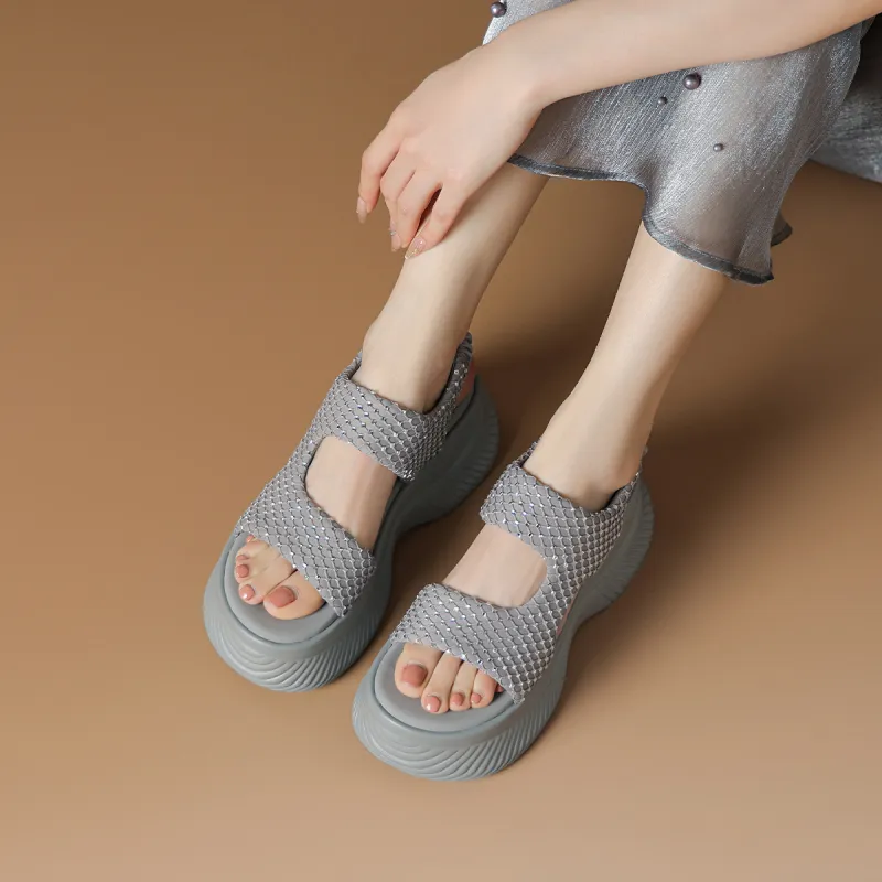 Rosa Bianca One Strap Sandals Women's-9