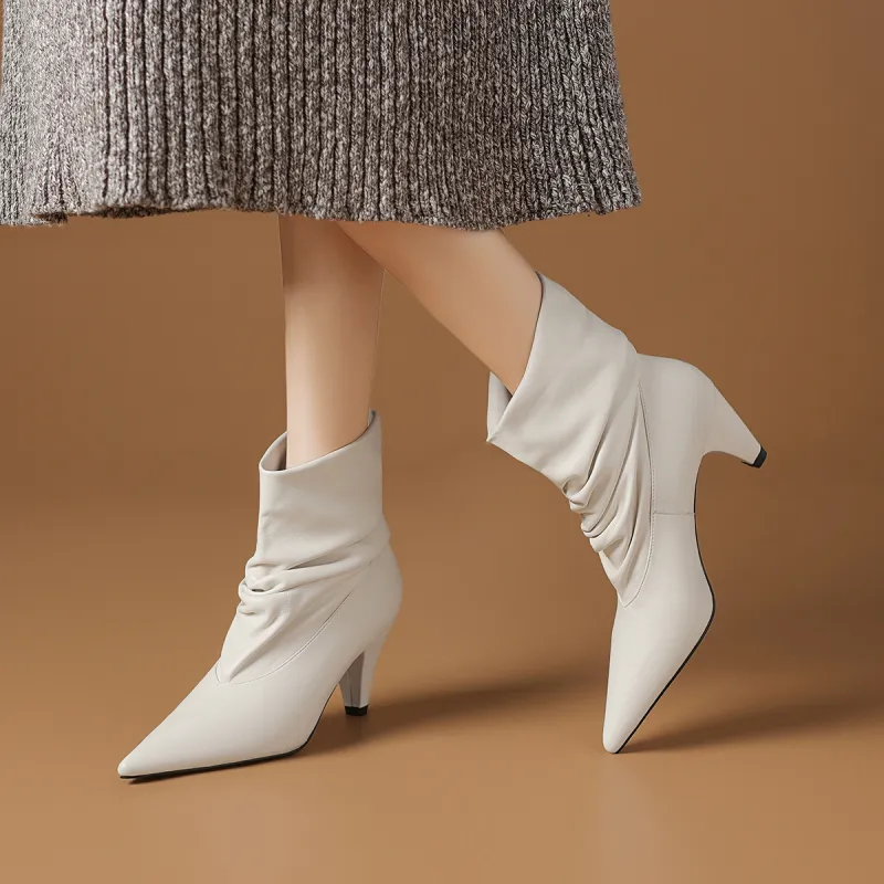 Rosa Bianca Ankle Boots 6.8cm Women's-11
