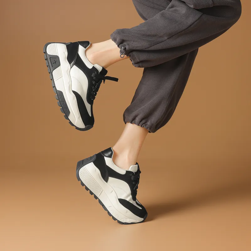Rosa Bianca Low-Top Chunky Sneakers Women's-6