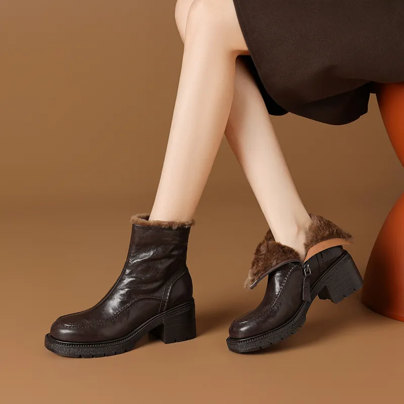 Rosa Bianca Ankle Boots 6.3cm Women's-9