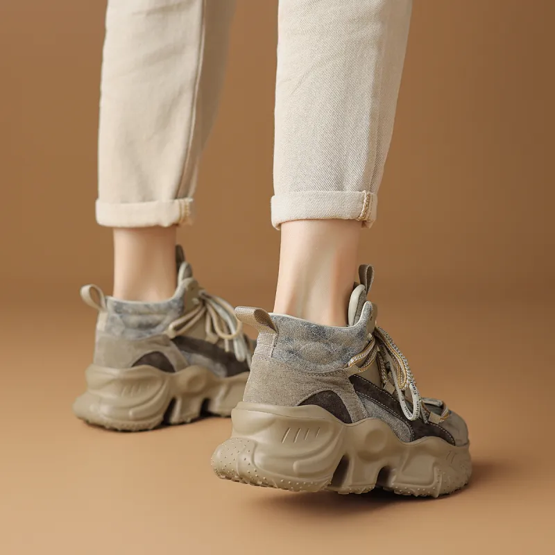 Rosa Bianca Low Top Chunky Sneakers Women's-12