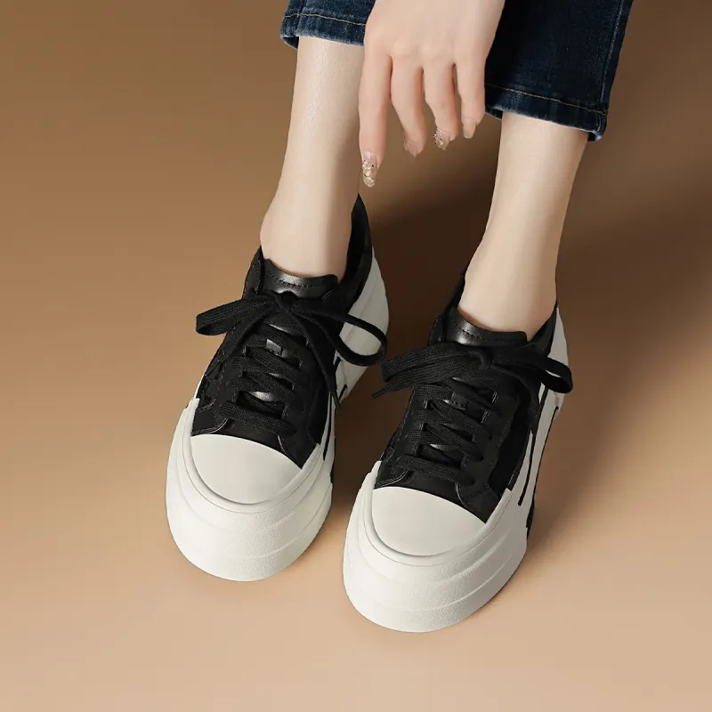 Rosa Bianca Lightweight And Breathable Low Top Skateboard Shoes Women's-2