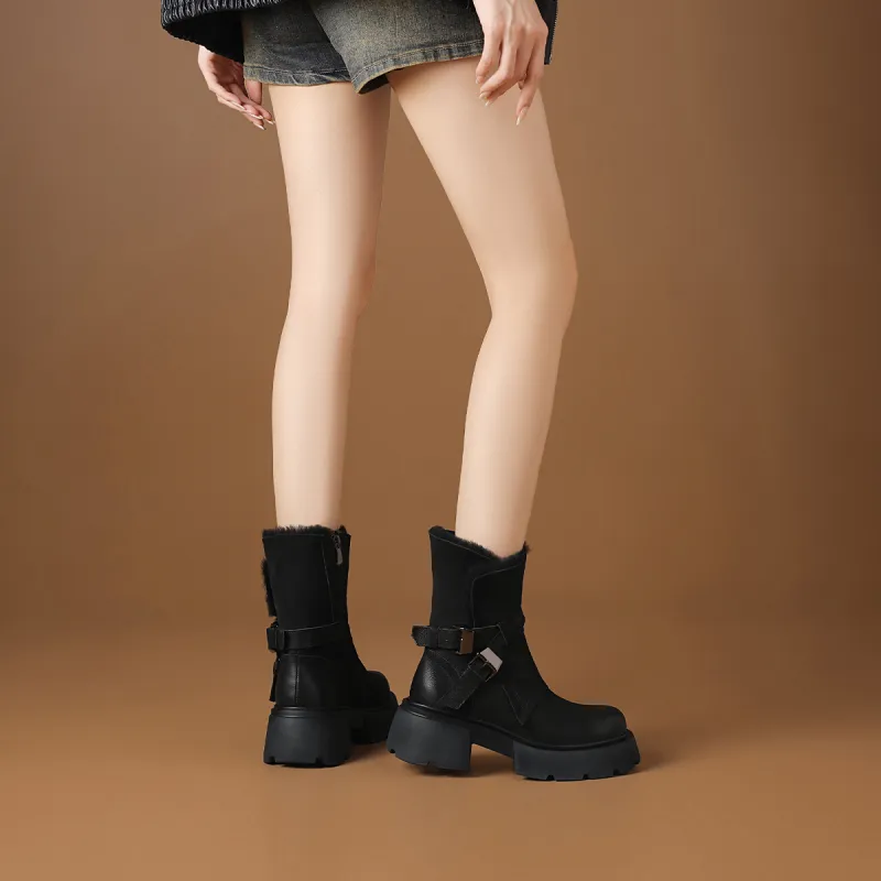 Rosa Bianca Ankle Boots 5.5cm Women's-5