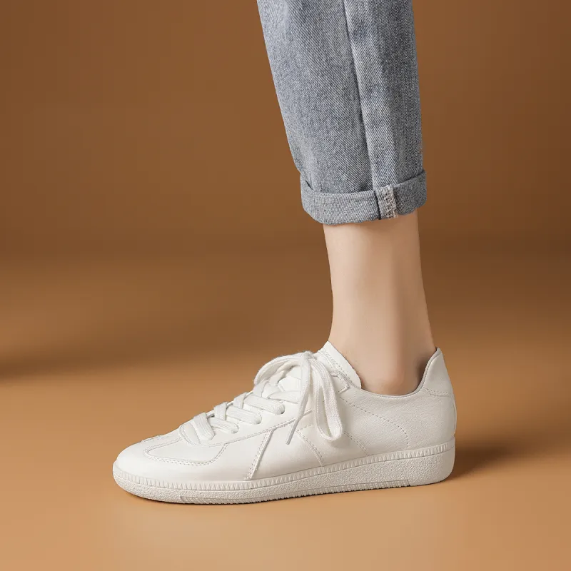 Rosa Bianca Abrasion-Resistant Slip-Resistant Low-Top Skateboard Shoes Women's-5