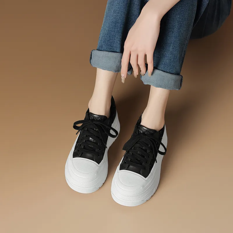 Rosa Bianca Low Top Skateboard Shoes Women's-2