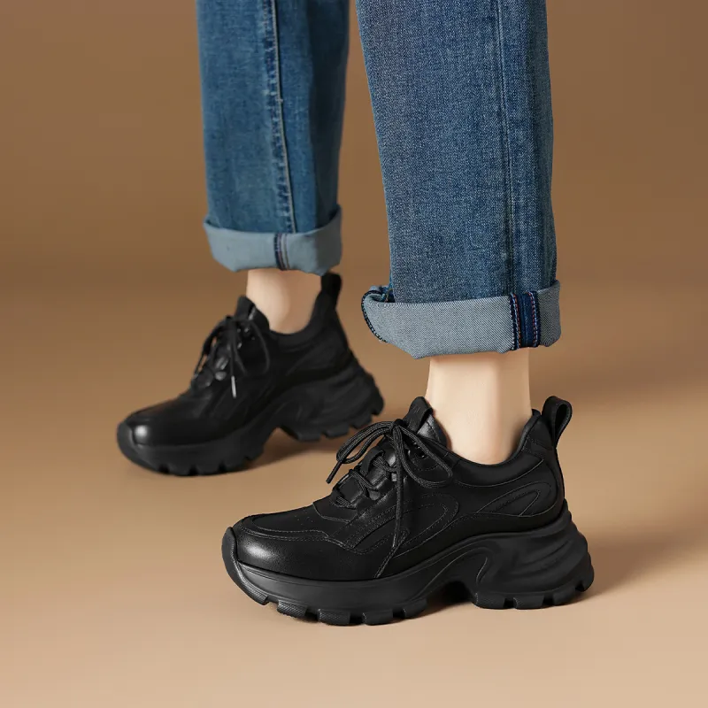 Rosa Bianca Low-Top Chunky Sneakers Women's-8