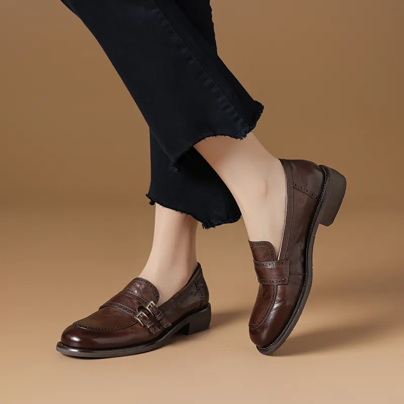 Rosa Bianca Loafers Women's-14