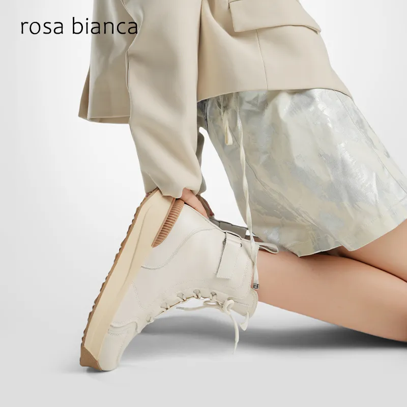 Rosa Bianca Warm And Wear-Resistant Short Snow Boots Women's-9