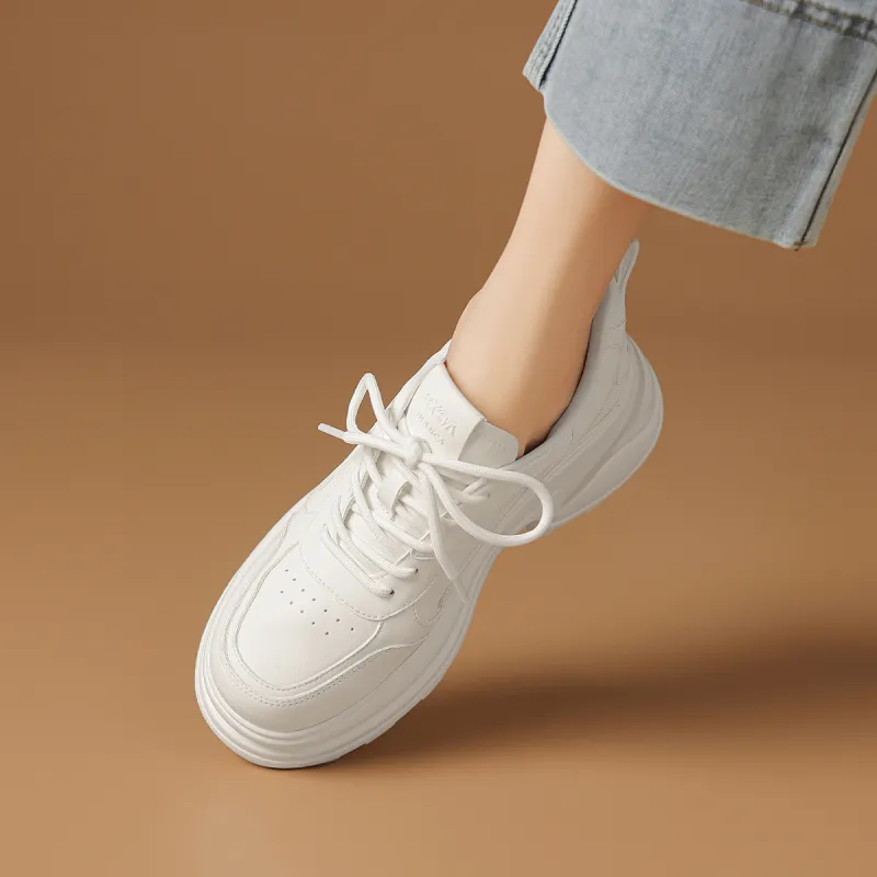 Rosa Bianca Lightweight Support Height Increasing Low Top Chunky Sneakers Women's-2