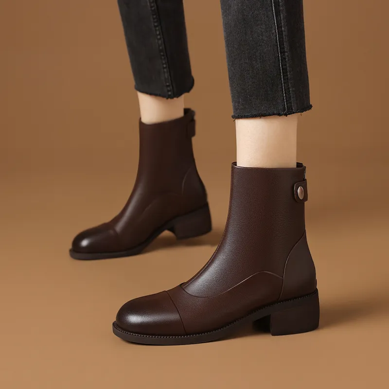 Rosa Bianca Ankle Boots 4.4cm Women's-8
