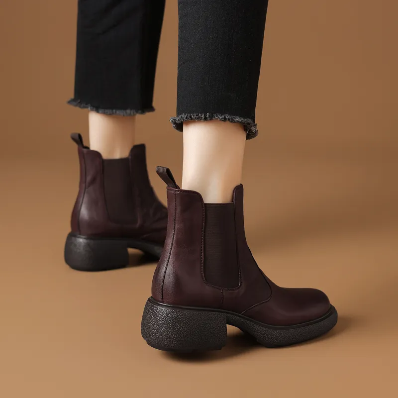 Rosa Bianca Short Chelsea Boots Women's-12
