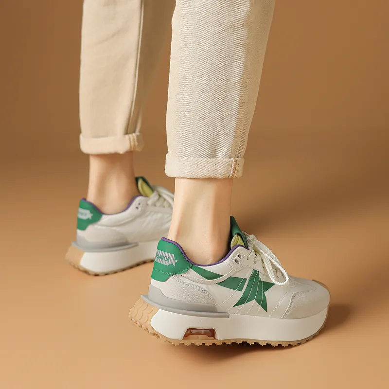 Rosa Bianca Low-Top Chunky Sneakers Women's-4