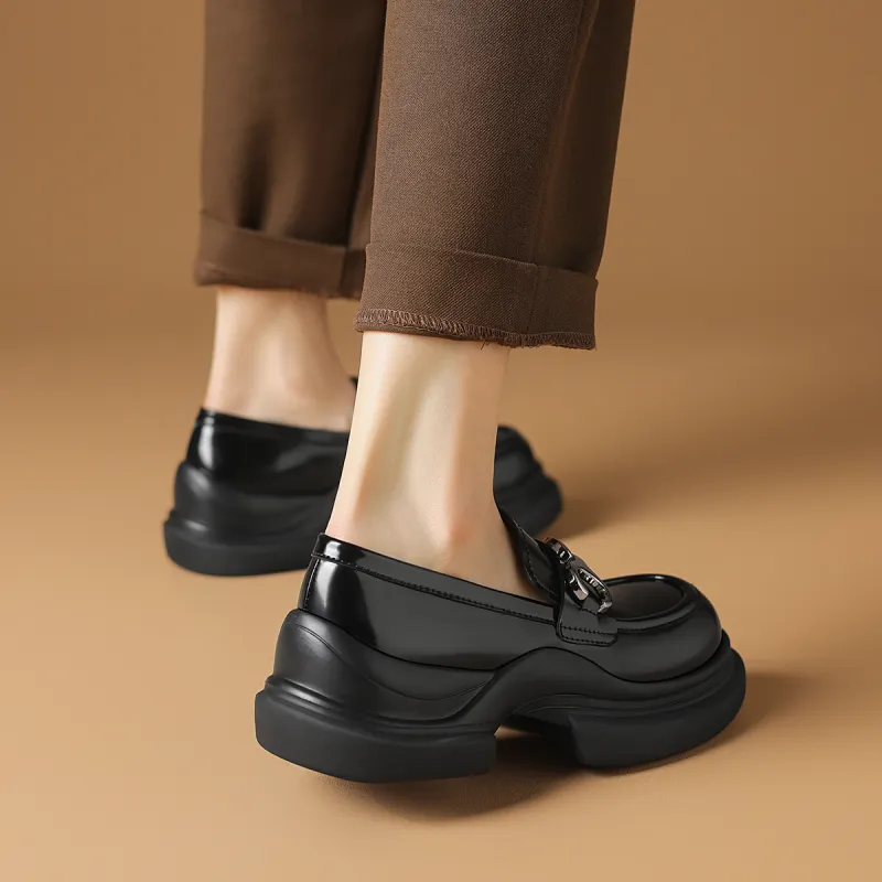 Rosa Bianca Loafers Women's Black/Ecru-6