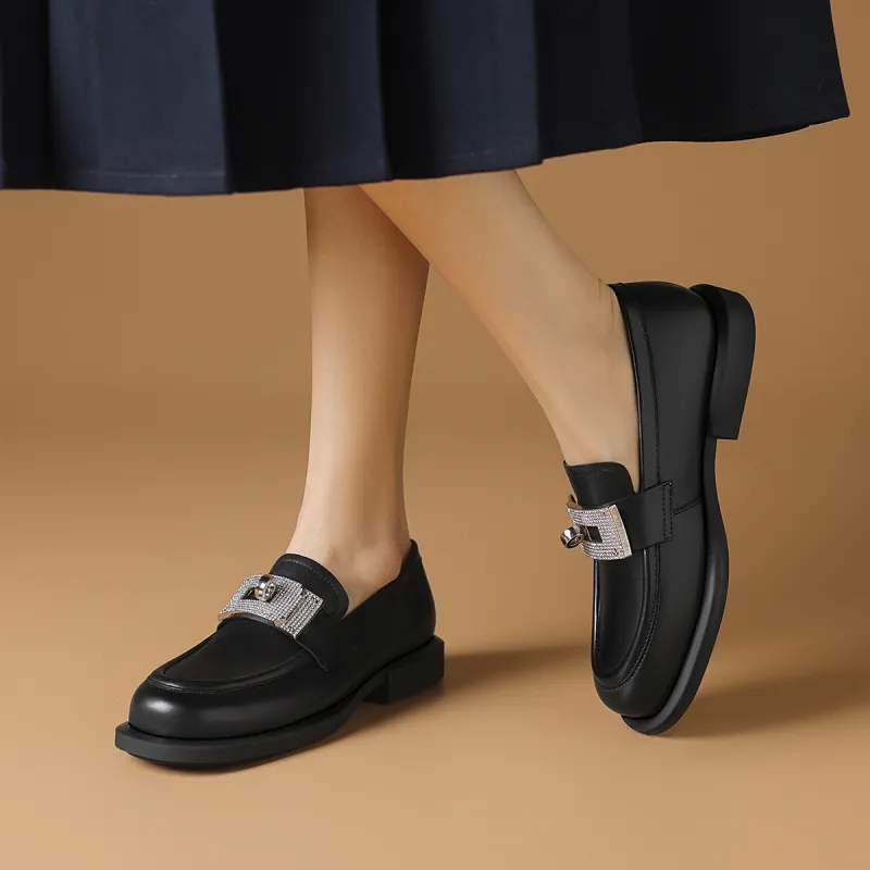Rosa Bianca Loafers Women's Ecru/Black-12