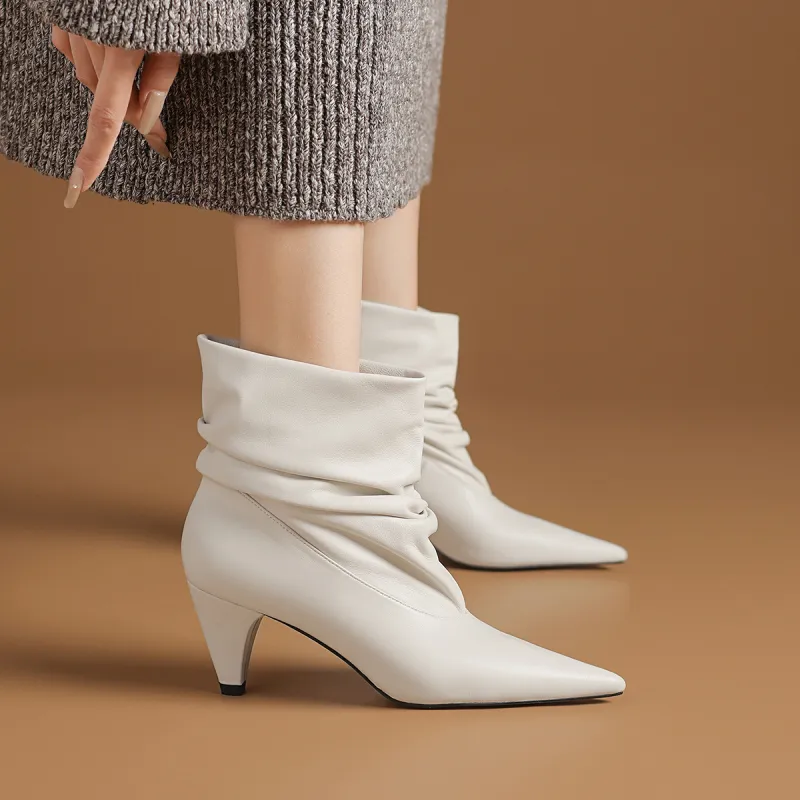 Rosa Bianca Ankle Boots 6.8cm Women's-12