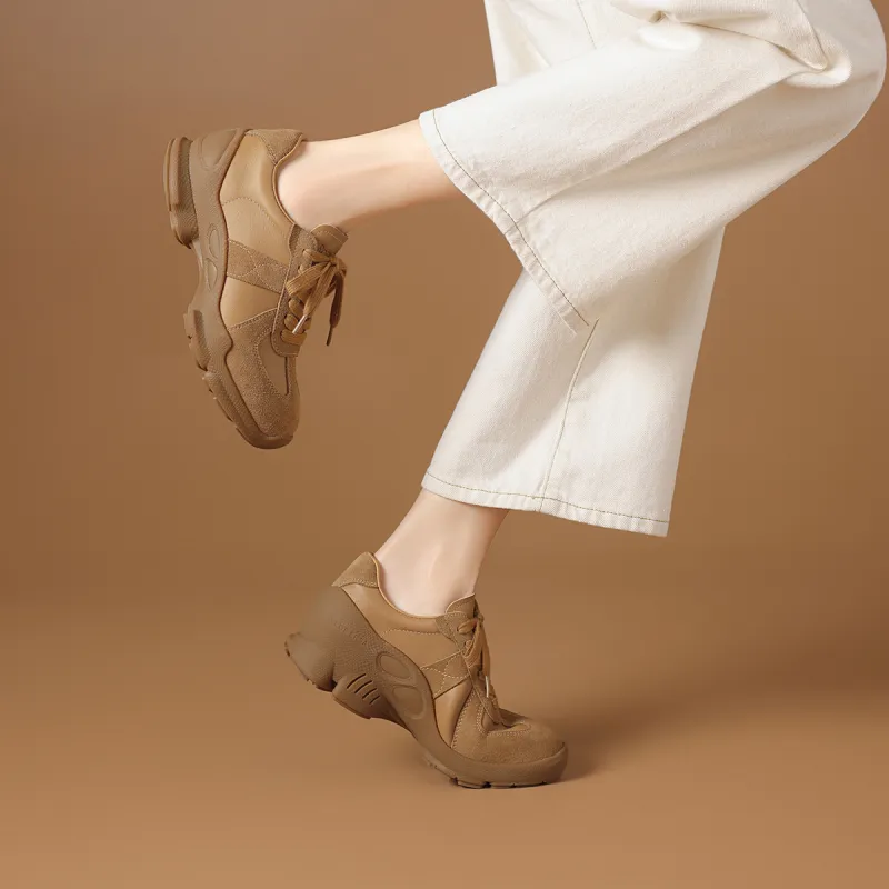 Rosa Bianca Low Top Casual Shoes Women's Brown-6