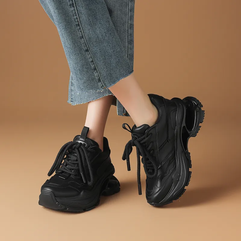 Rosa Bianca Low-Top Chunky Sneakers Women's-3