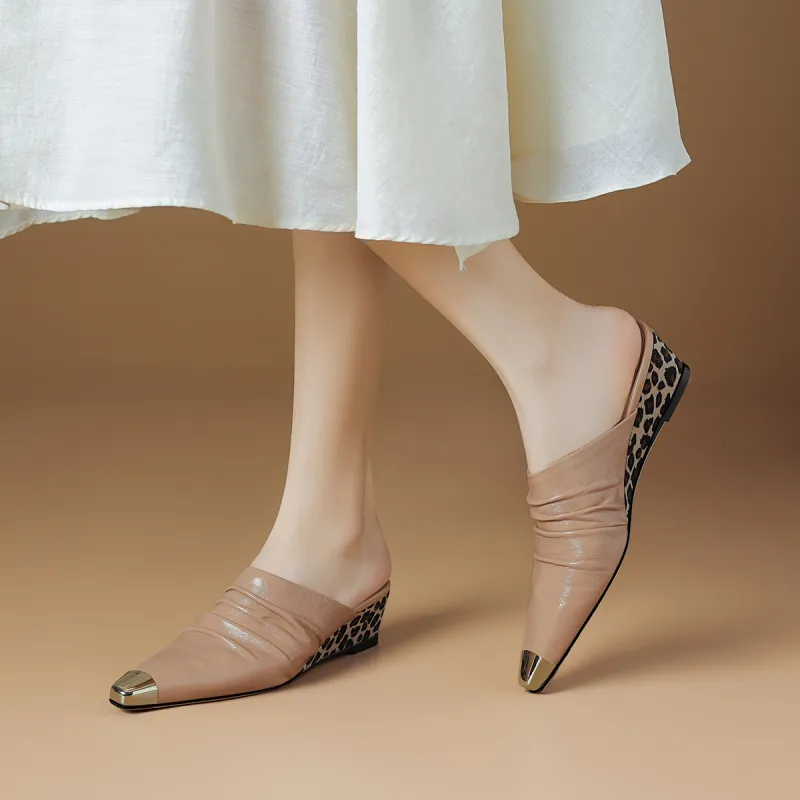 Rosa Bianca Abrasion Resistant Slip Resistant Wrap toe Slippers Women's-10