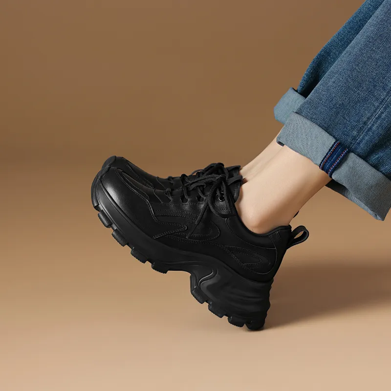 Rosa Bianca Low-Top Chunky Sneakers Women's-10
