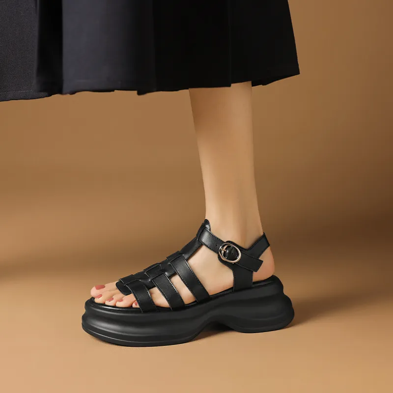 Rosa Bianca Roman Sandals 5cm Women's-4