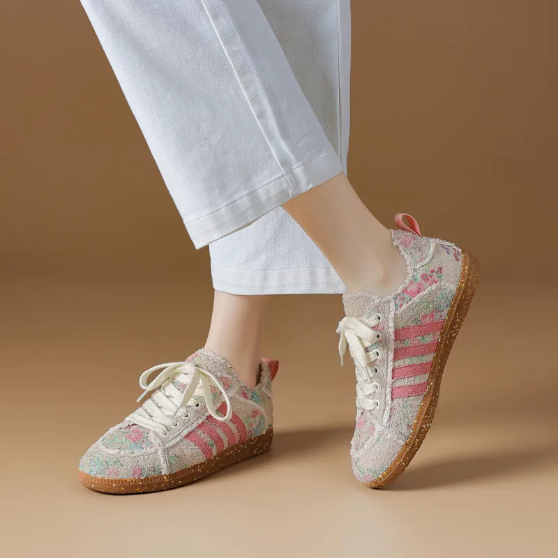 Rosa Bianca German Army Trainers Lightweight And Breathable Low-Top Skateboard Shoes Women's-11
